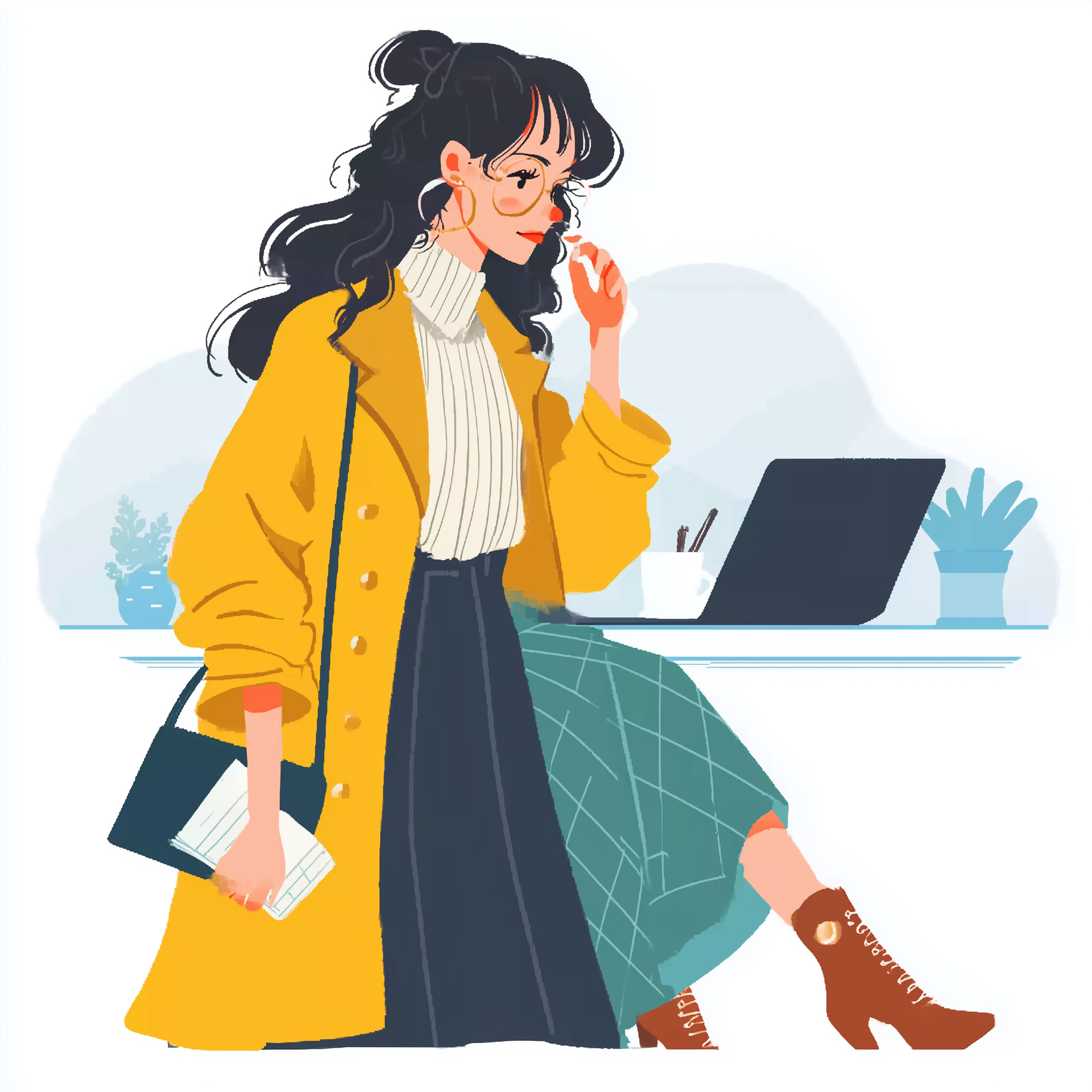 Two stylish women representing micro-influencers