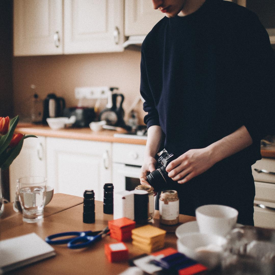 Professional working